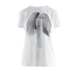 Tricou cu imprimeu plamani Shout