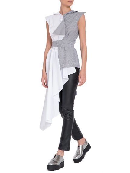 Two colors asymmetric top