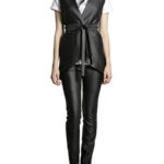 Vestă metalică cu talie ajustabilă