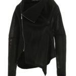 Jachetă Origami cu fermoar metalic lateral