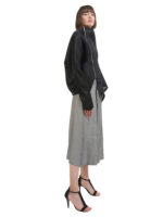 Jachetă Origami cu fermoar metalic lateral - imagine 2