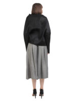 Jachetă Origami cu fermoar metalic lateral - imagine 3