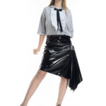 Hanorac din bumbac cu volan