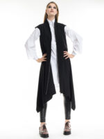 Rochie modulară cu fermoare