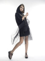 Black hoodie with gold pattern - imagine 3