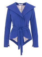 Sacou albastru cu cordon - imagine 5