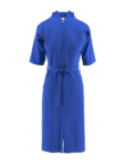 Rochie albastra cu fermoar ascuns