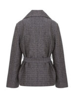 Sacou clasic din brocart - imagine 2