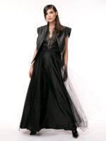 Vesta cu fermoar in talie - Vest with zipper at the waist - imagine 5