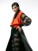 Vesta multifunctionala cu fermoar in talie Multifunctional vest - imagine 4