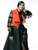 Vesta multifunctionala cu fermoar in talie Multifunctional vest - imagine 5