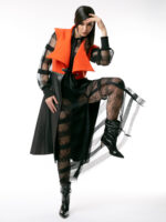 Vesta multifunctionala cu fermoar in talie Multifunctional vest - imagine 6