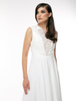 Rochie lunga alba - Long white dress - imagine 4