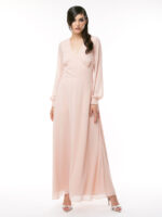 Rochie lunga din voal - imagine 2