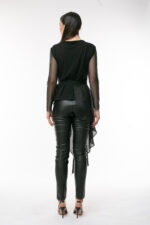 Bluza cu fusta asimetrica Blouse with asymmetric skirt - imagine 5