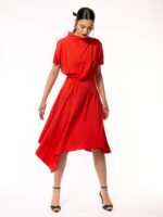 Rochie din vascoza corai - imagine 3