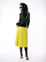 Jachetă Scurtă Cambrată din Latex - imagine 4