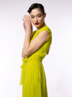 Rochie Veil Acid Lime