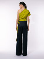 Pantaloni croi lejer din denim - imagine 3