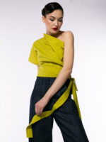 Pantaloni croi lejer din denim - imagine 4