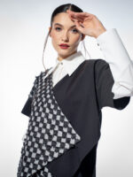 Vestă neagră cu două fețe Duo - imagine 3