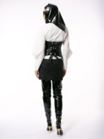 Corset negru din paiete - imagine 3