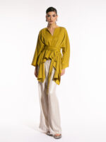 Bluză stil kimono Yellow Safari Gia - imagine 4